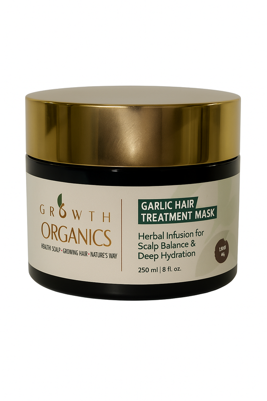Growth Organics Garlic Hair Treatment Mask