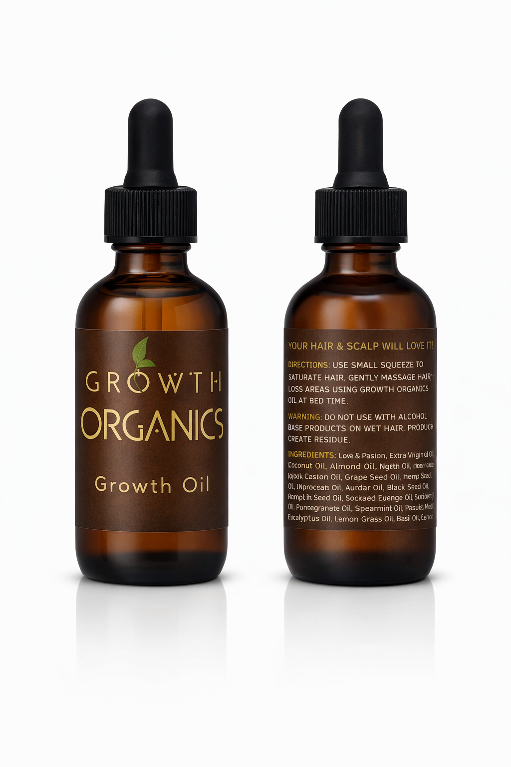 Growth Organics Growth Oil (2 oz)