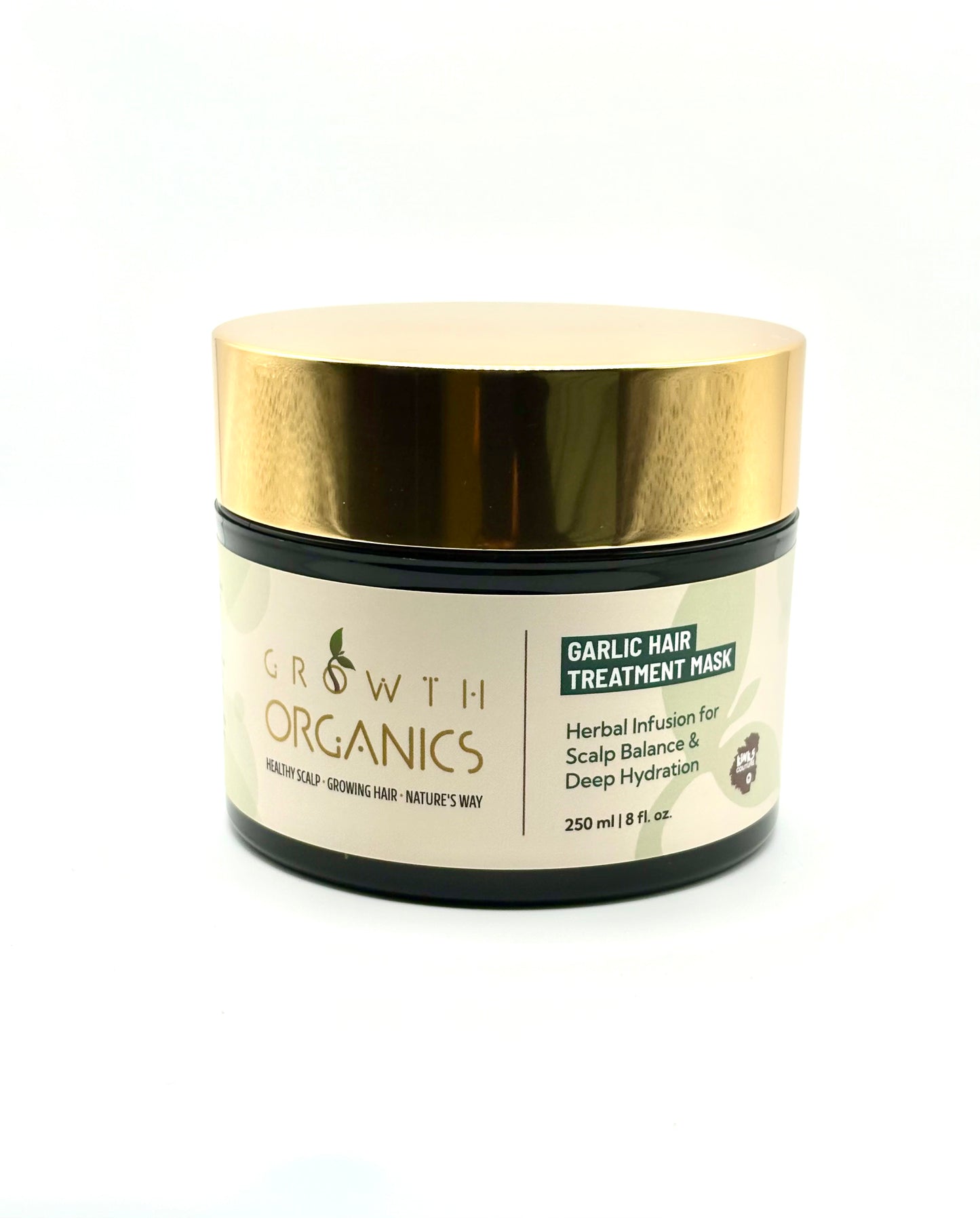 Growth Organics Garlic Hair Treatment Mask
